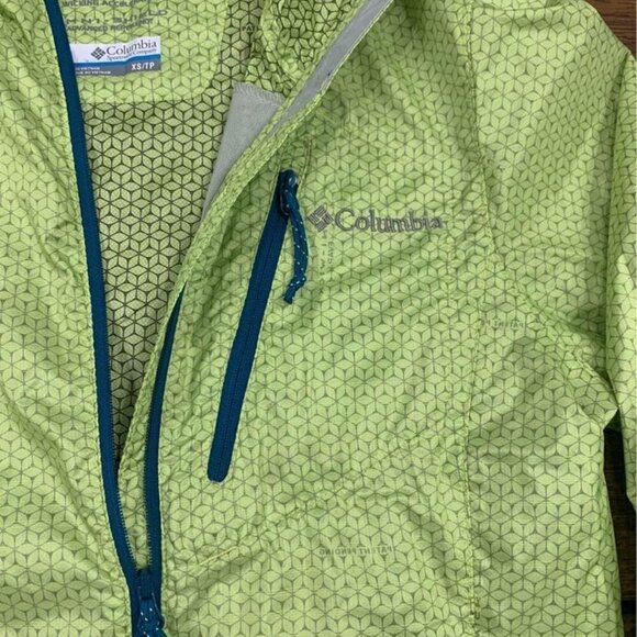 columbia omni wick evap wicking accelerated shell. Size XS. Neon green/yellow. - Picture 7 of 9